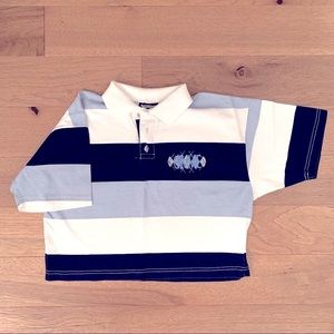 90s Vintage Gimme Rugby Crop Top